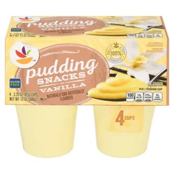 Giant Pudding Snacks Vanilla - 4 ct