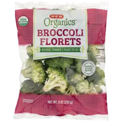 H-E-B Organics Broccoli Florets