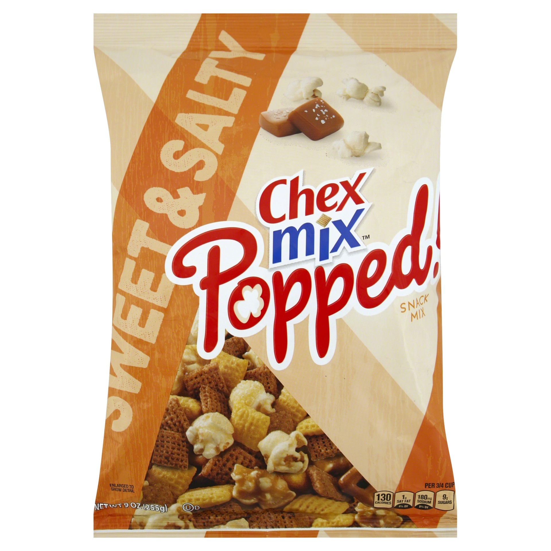 slide 1 of 1, Chex Mix Popped Sweet & Salty Snack Mix, 9 oz