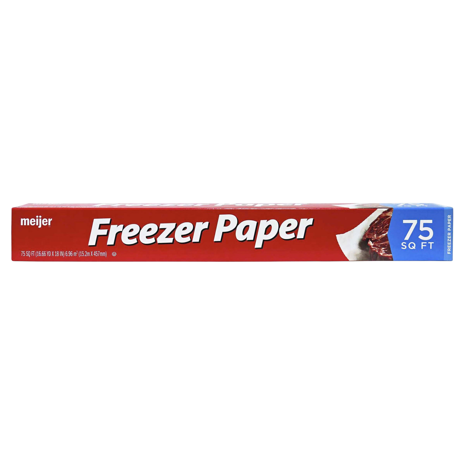 slide 1 of 13, Meijer Freezer Paper, 75 sq ft