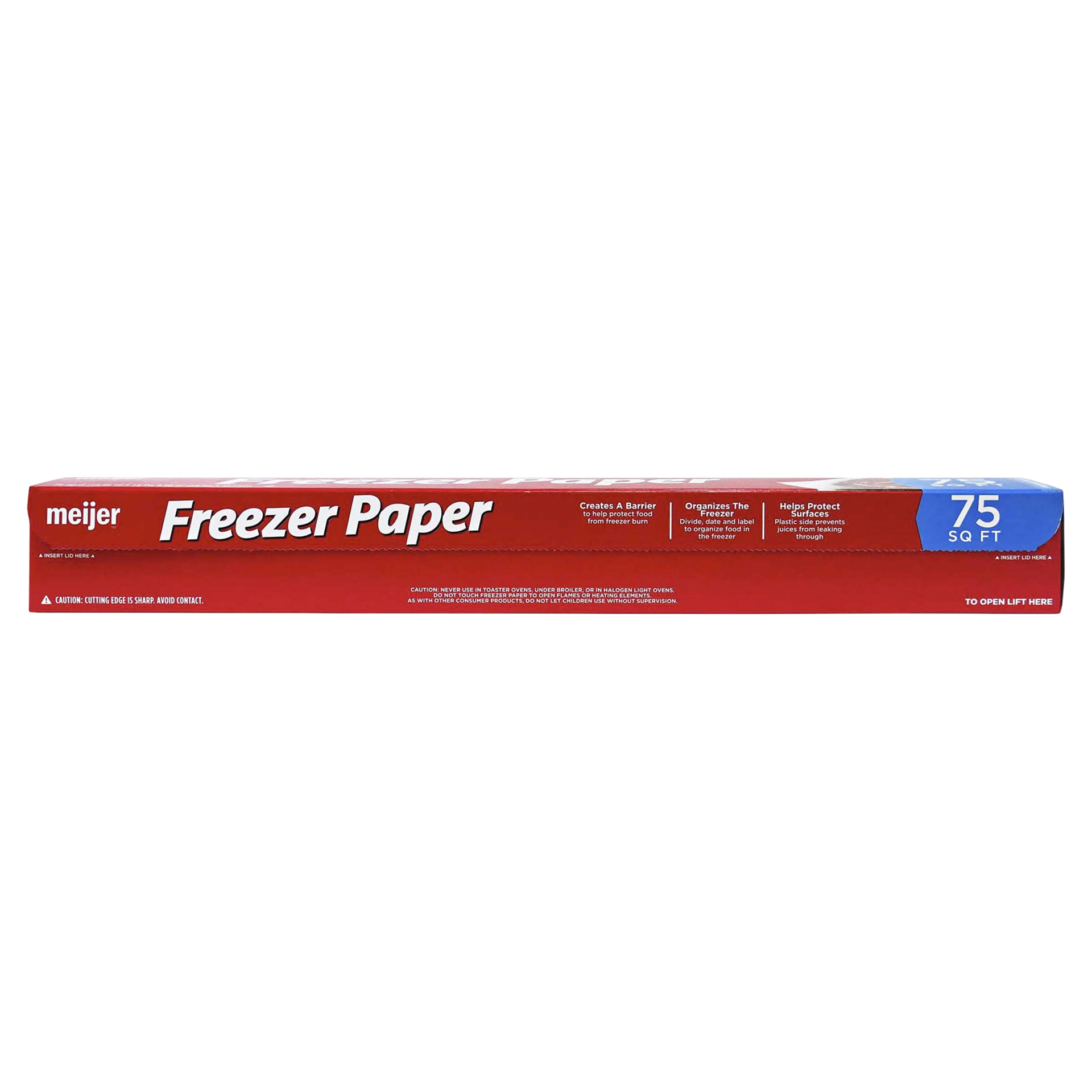 slide 9 of 13, Meijer Freezer Paper, 75 sq ft