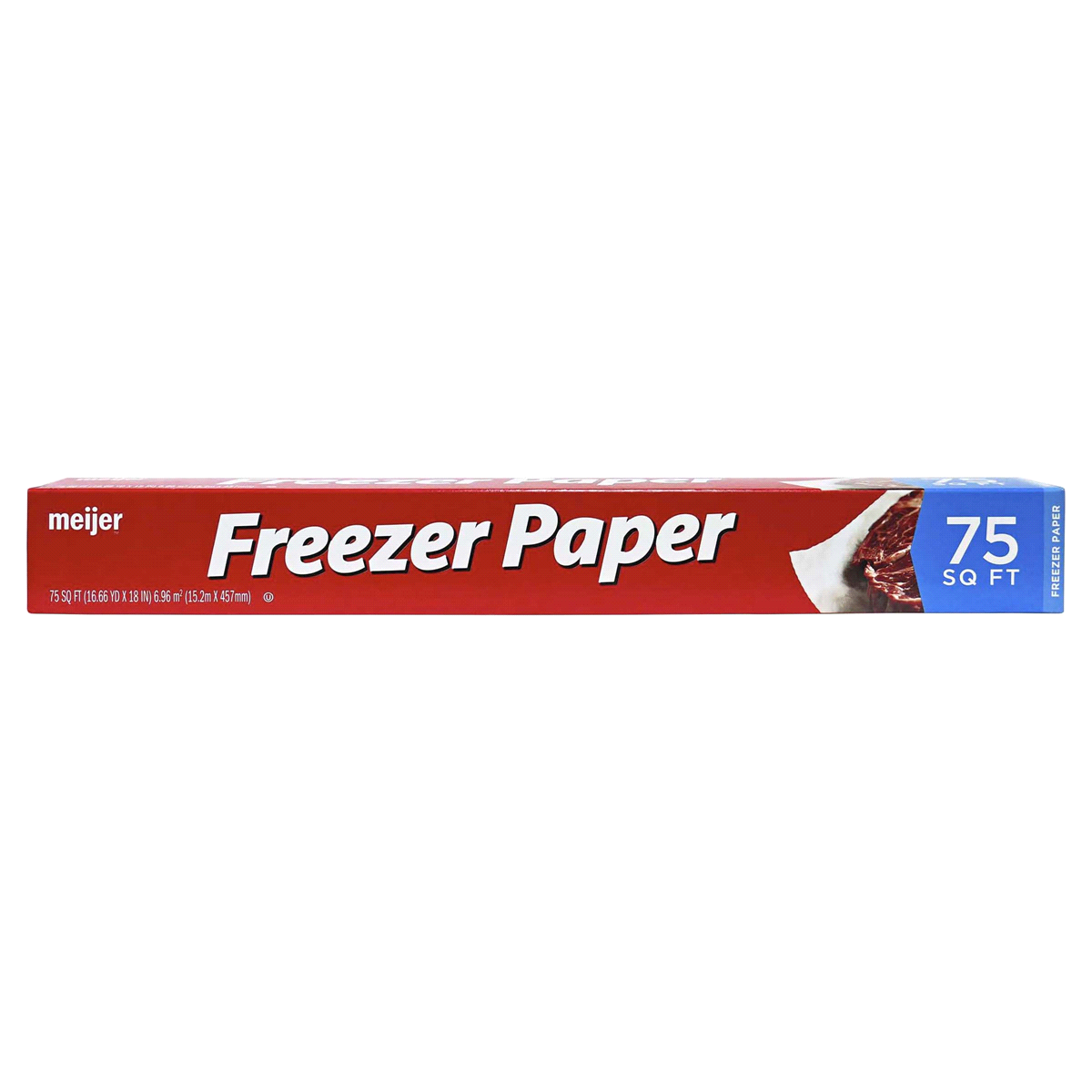 slide 1 of 1, Meijer Freezer Paper, 75 sq ft, 75 ft