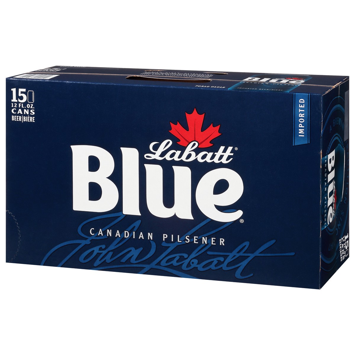 slide 2 of 11, Labatt Blue Imported Canadian Pilsener Beer 15 - 12 fl oz Cans, 15 ct; 12 oz