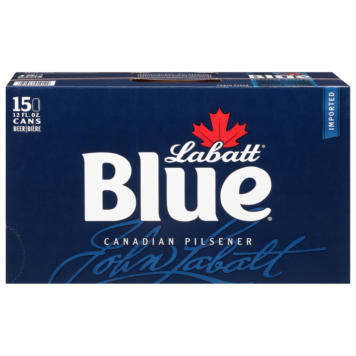 slide 1 of 11, Labatt Blue Imported Canadian Pilsener Beer 15 - 12 fl oz Cans, 15 ct; 12 oz