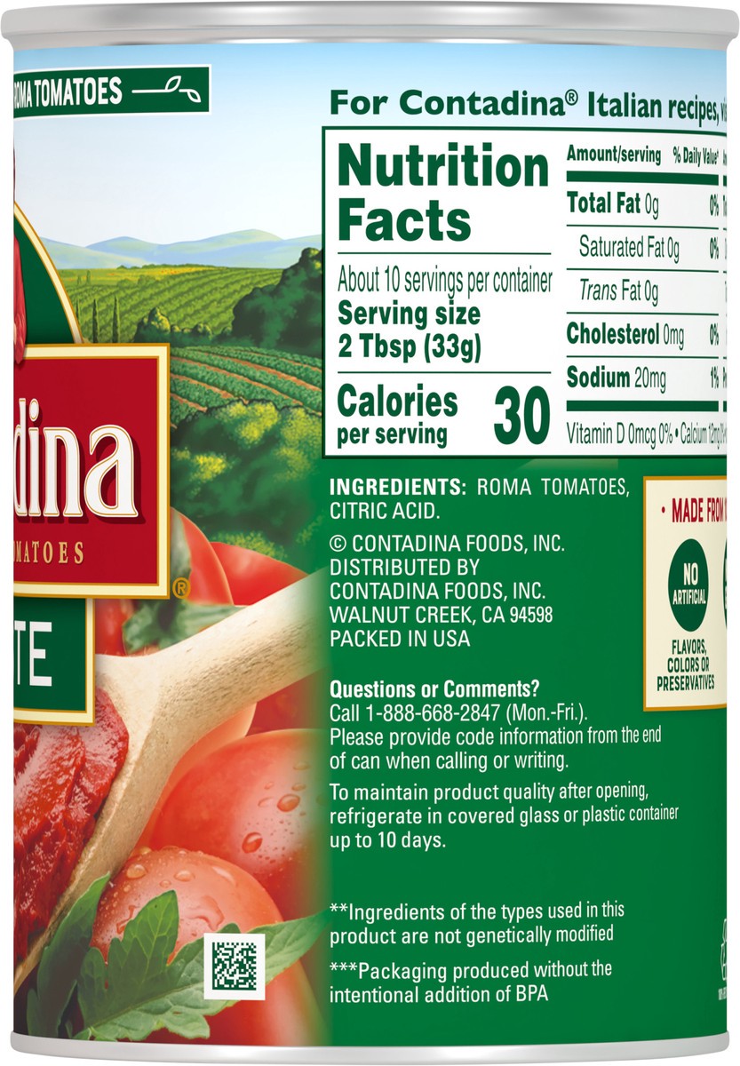 slide 7 of 7, Contadina Tomato Paste, 12 oz