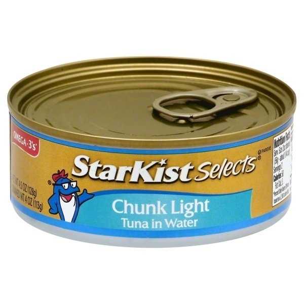 slide 1 of 1, StarKist Selects Tuna, Chunk Light, In Water, 4.5 oz