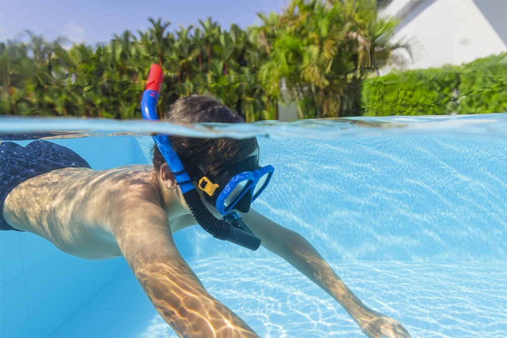 slide 4 of 4, Bestway Dominator Snorkel Mask Set, 1 ct