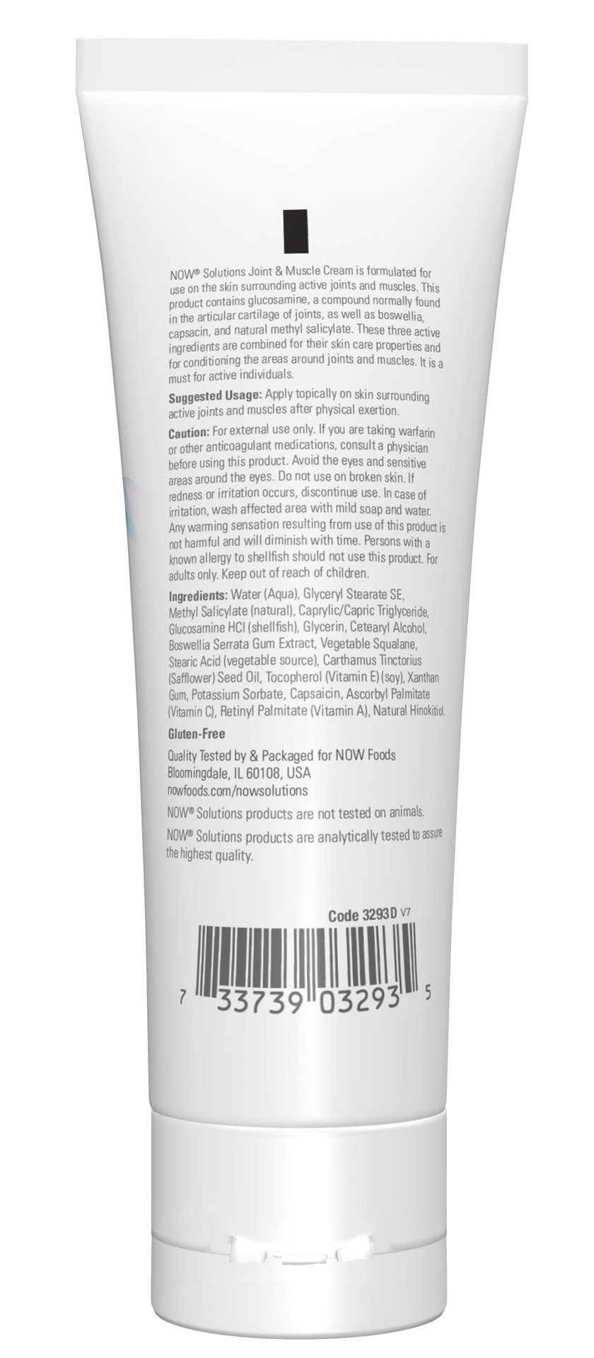 slide 4 of 4, NOW Joint & Muscle Cream - 4 fl. oz., 4 fl oz