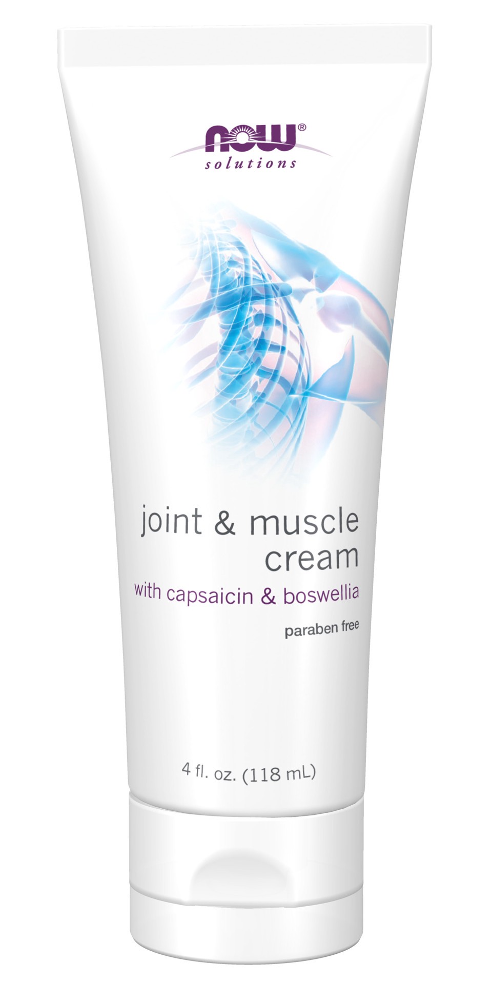 slide 1 of 4, NOW Solutions Joint & Muscle Cream - 4 fl. oz., 4 fl oz