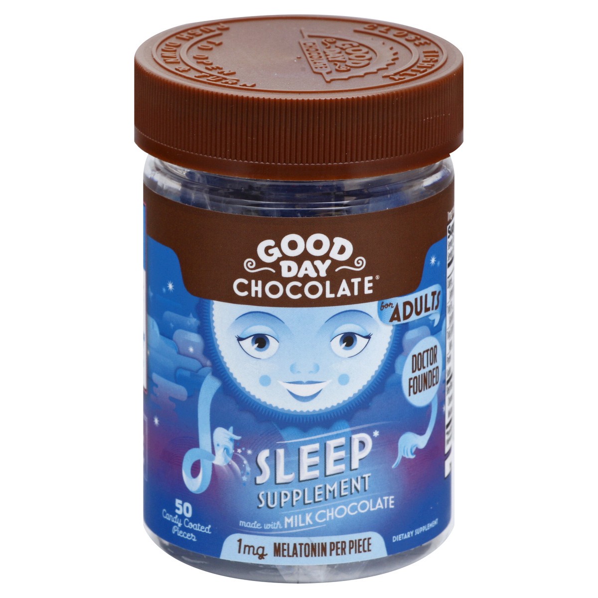 slide 6 of 7, Good Day Chocolate Sleep Supplement 50 ea, 50 ct