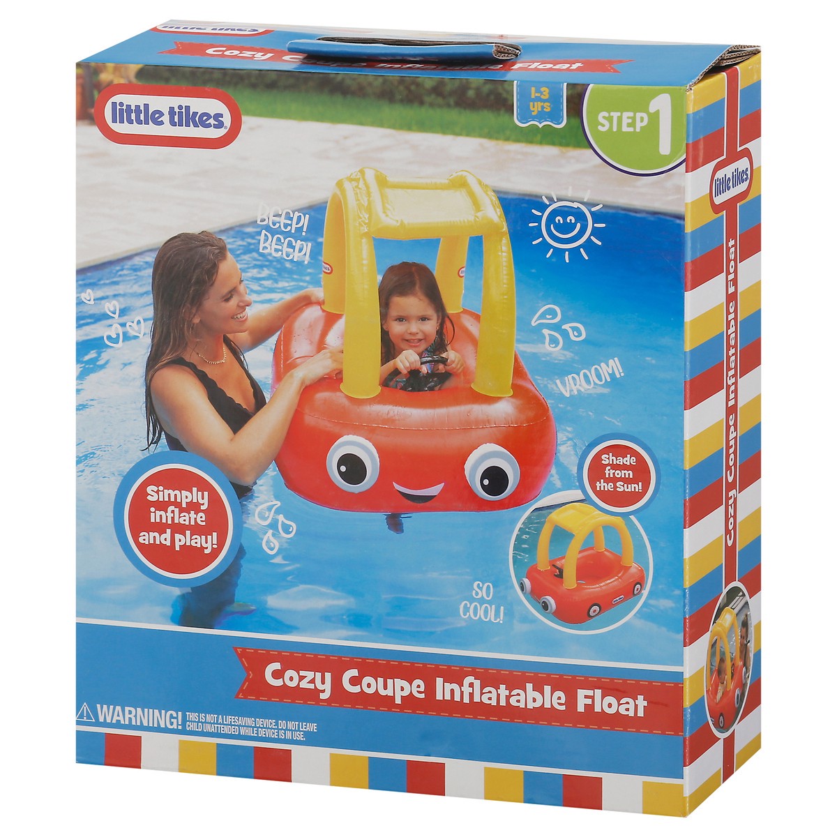 slide 7 of 12, Little Tikes Cozy Coupe Inflatable Float 1 ea, 1 ct