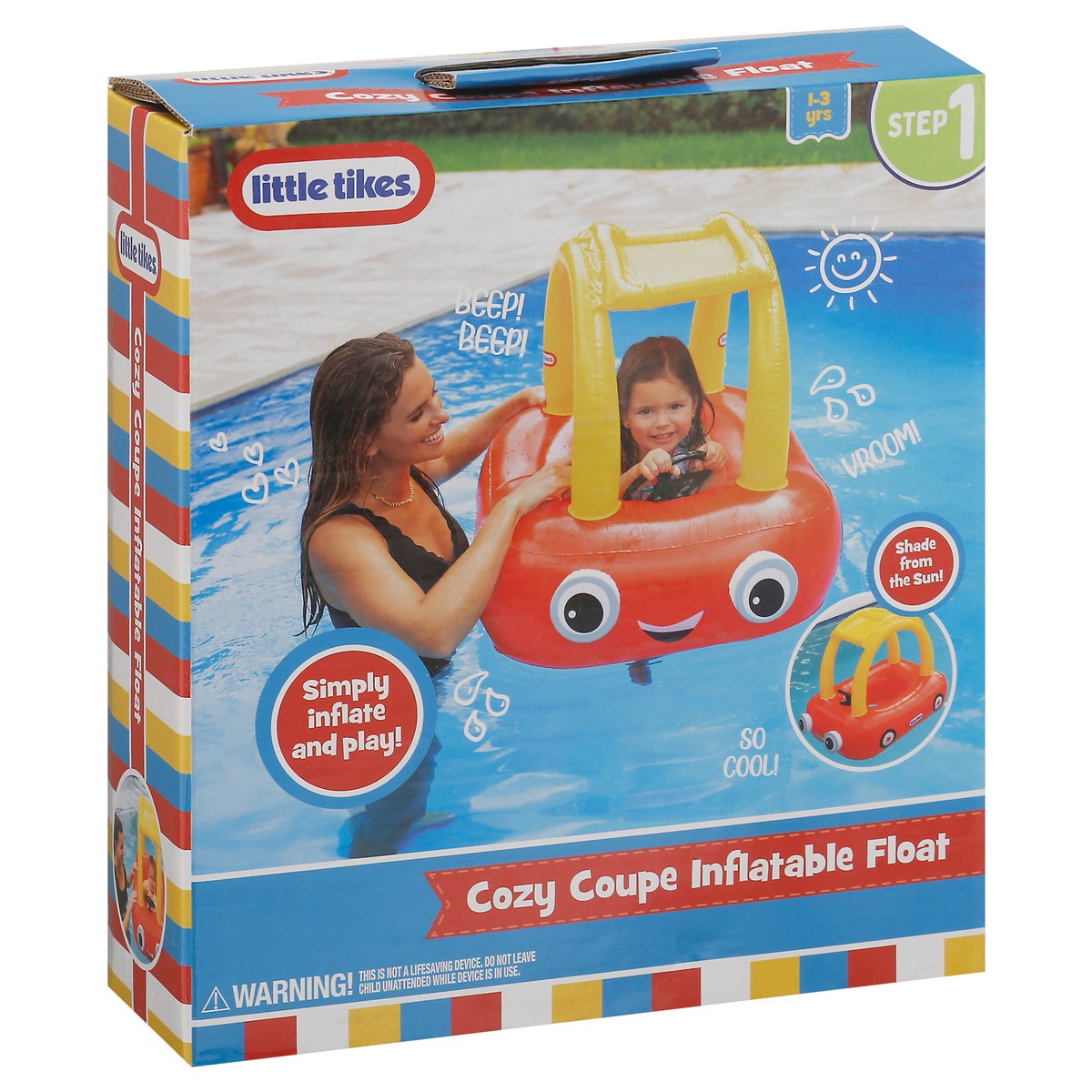 slide 5 of 12, Little Tikes Cozy Coupe Inflatable Float 1 ea, 1 ct