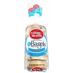 Village Hearth Blueberry Bagels