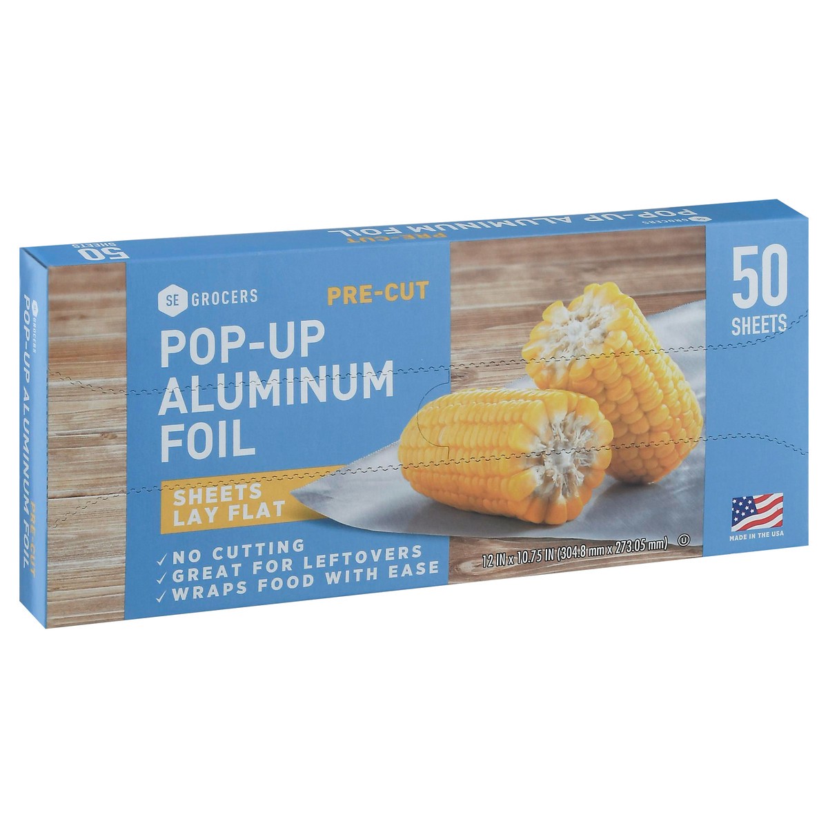 slide 6 of 12, SE Grocers Pop Up Foil, 50 ct