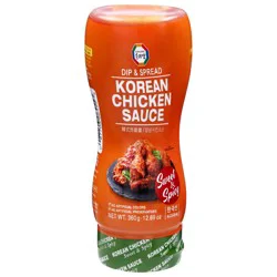 Surasang Dip & Spread Sweet & Spicy Korean Chicken Sauce 12.69 oz