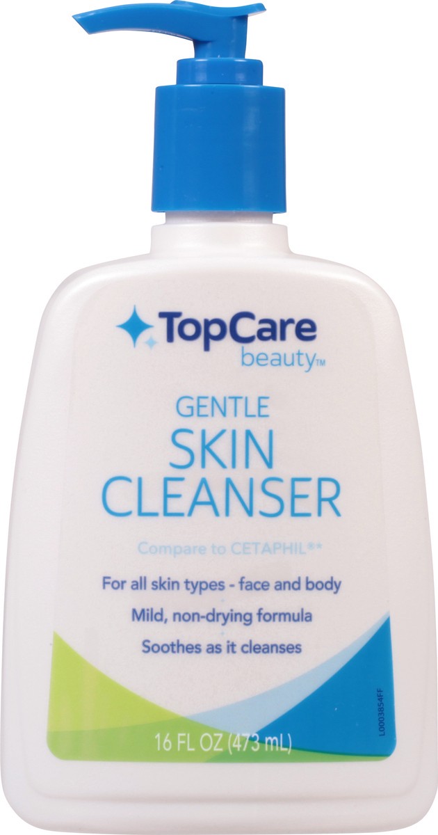 slide 4 of 9, TopCare Beauty Gentle Skin Cleanser 16 fl oz, 16 fl oz