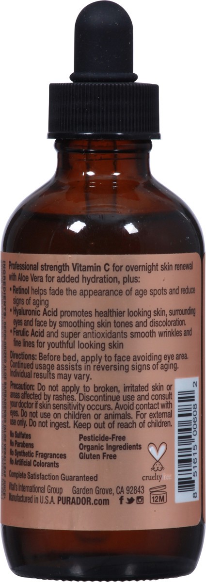 slide 8 of 9, PURA D'OR Professional 20% Vitamin C Unisex For Skin Serum 4 fl oz, 4 fl oz