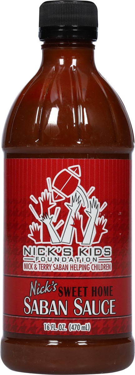 slide 4 of 9, Nick's Sweet Home Saban Sauce 16 fl oz, 16 oz