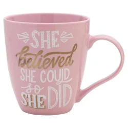 Pfaltzgraff She Believed Mug