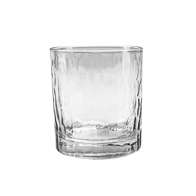 slide 1 of 3, Bee & Willow Home Short Textured Glass Tumbler - Clear, 1 ct