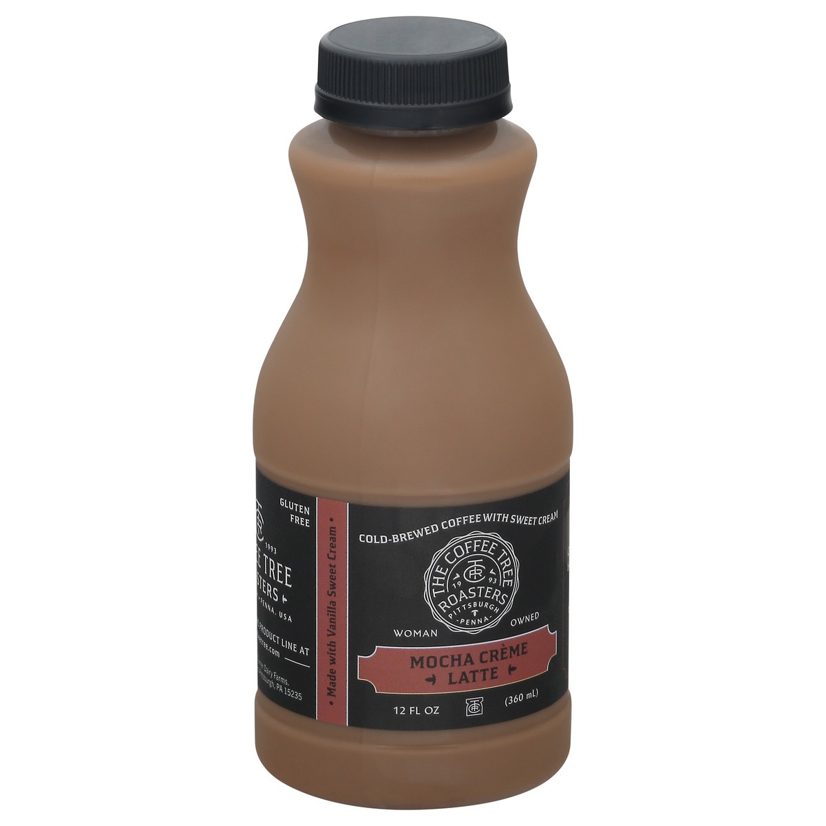 slide 5 of 9, The Coffee Tree Roasters Cold-Brewed Mocha Creme Latte Coffee With Sweet Cream - 12 fl oz, 12 fl oz