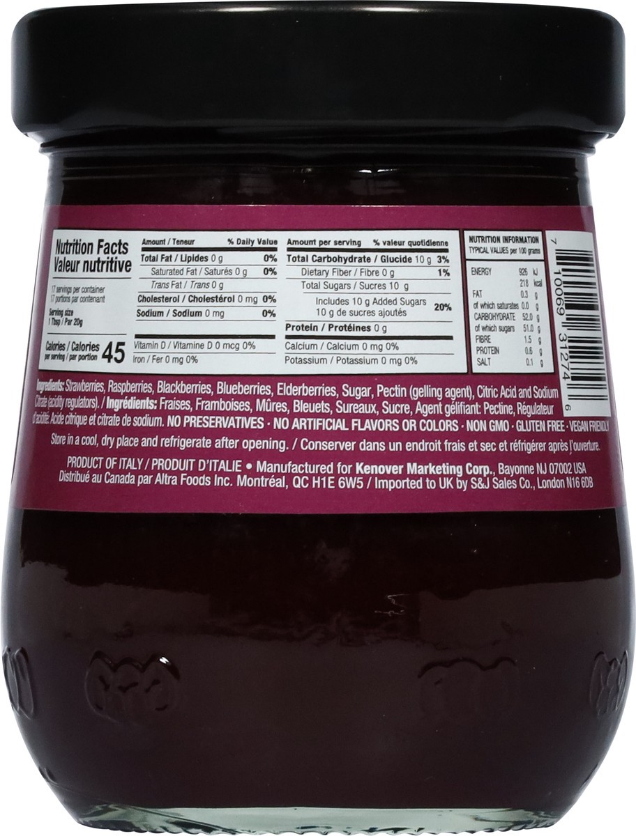 slide 6 of 9, Tuscanini Forest Fruit Spread Preserves, 11.64 oz