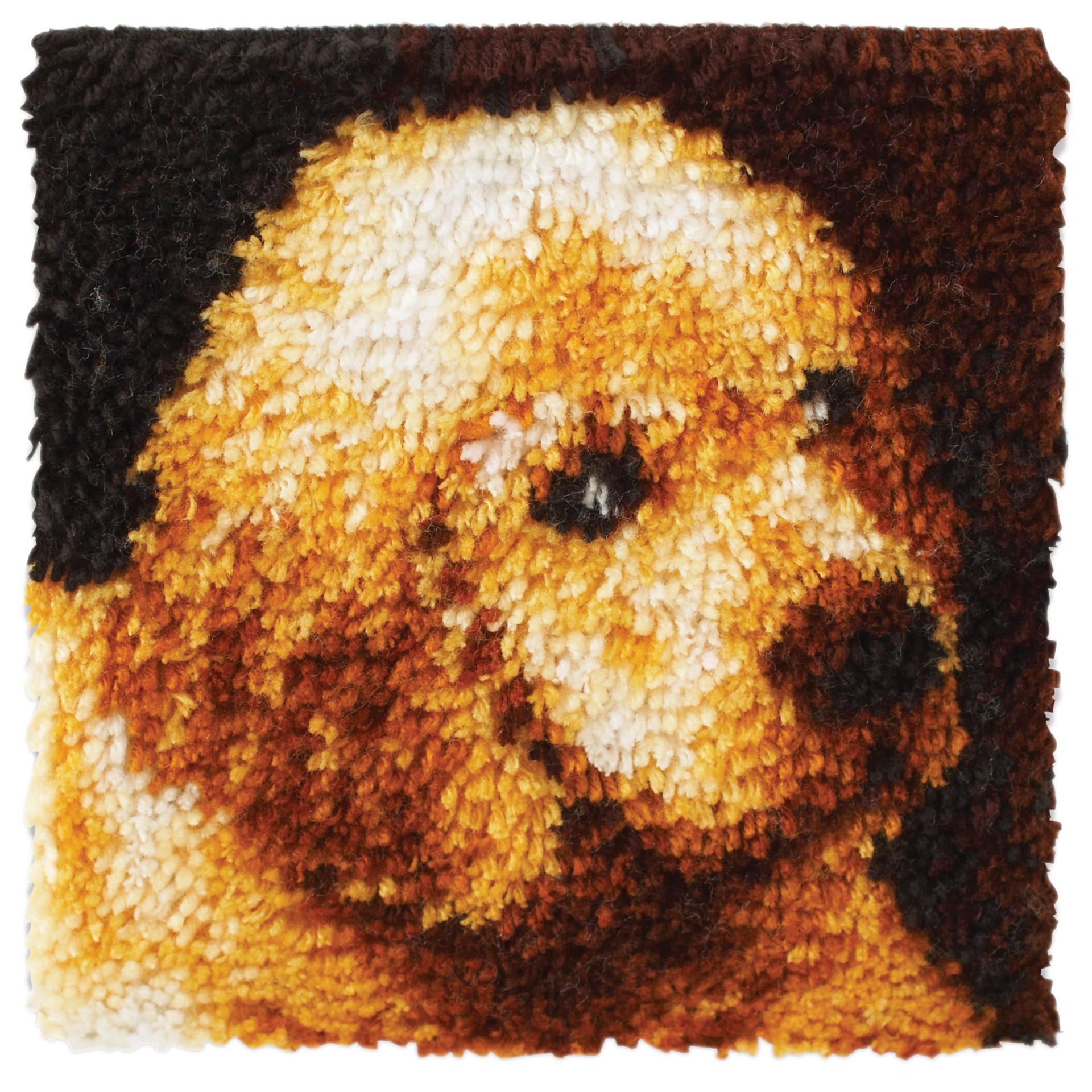 slide 4 of 5, Wonderart Puppy Love Latch Hook Kit, 12 in x 12 in