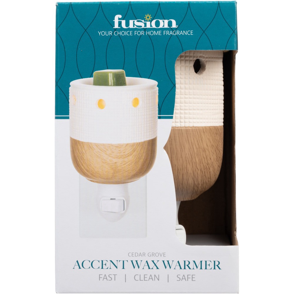 slide 3 of 4, Fusion™ Accent Wax Warmer Cedar Grove, 1 ct