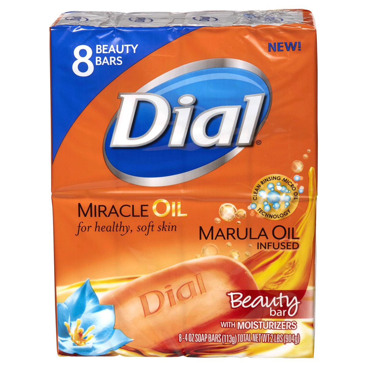 slide 1 of 7, Dial Bar Soap Miracle Oil, 1 ct