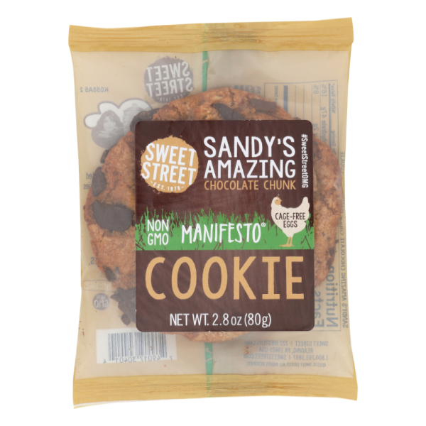 slide 1 of 1, Sweet Street Desserts Cookie Chocolate Chunk, 2.8 oz