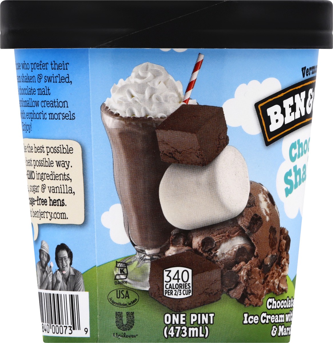 slide 7 of 12, Ben & Jerry's Ice Cream Chocolate Shake It, 16 oz, 16 fl oz