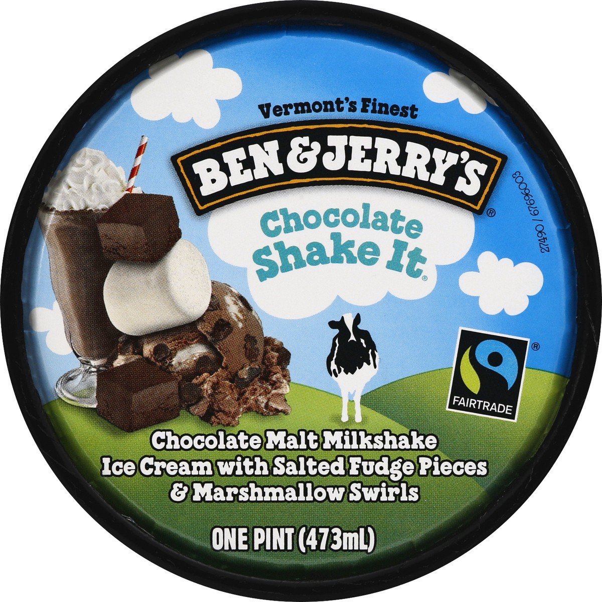 slide 3 of 12, Ben & Jerry's Ice Cream Chocolate Shake It, 16 oz, 16 fl oz