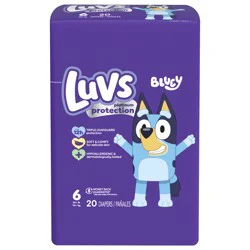 Luvs Platinum Protection Baby Diapers, Size 6, 20 Count