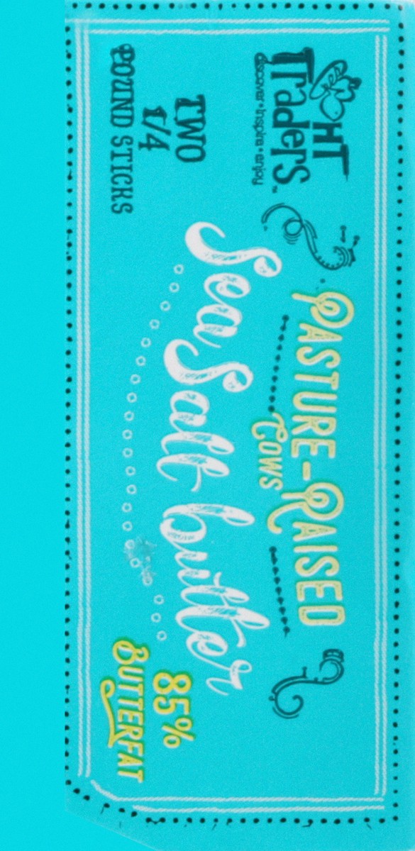 slide 9 of 9, Harris Teeter Trader Sea Salt Butter, 1 ct