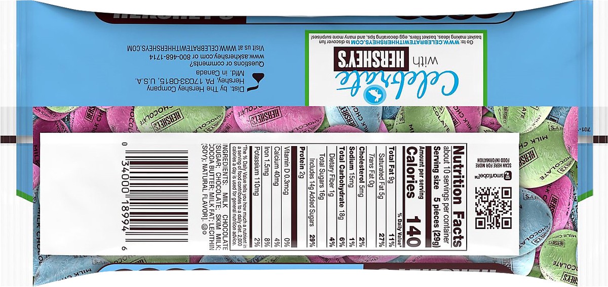 slide 3 of 3, Hershey's Hershey Easter Milk Chocolate Eggs, 10 oz