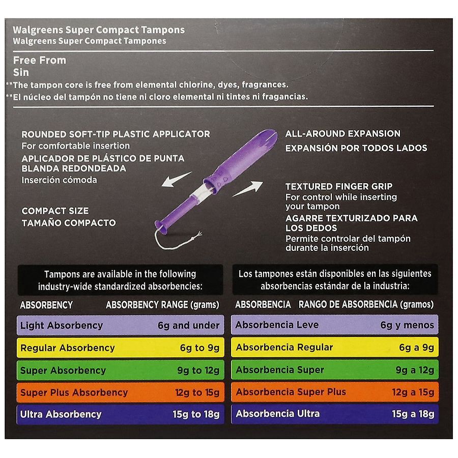 slide 2 of 4, Walgreens Tampon Compact, 18 ct