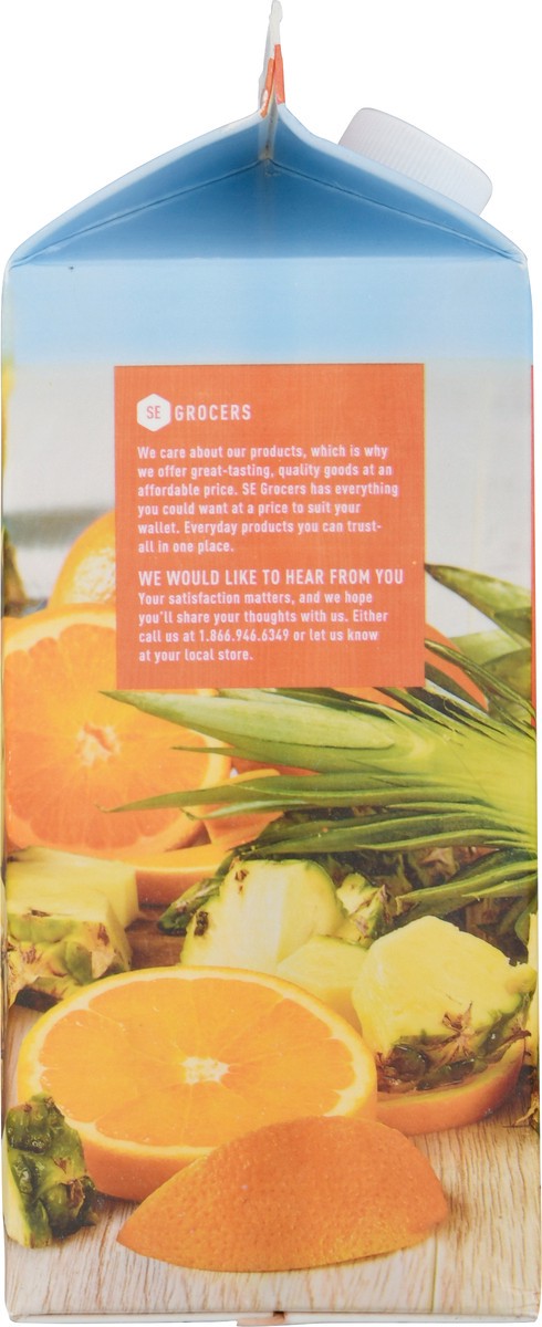 slide 10 of 14, SE Grocers Pineapple Orange - 59 oz, 59 oz