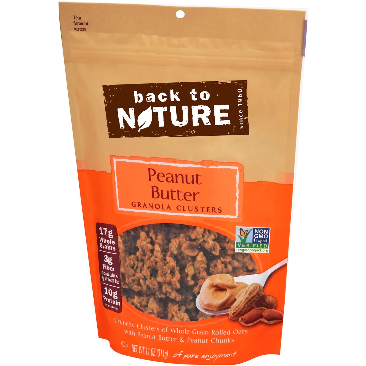 slide 4 of 9, Back to Nature Granola Clusters, 11 oz