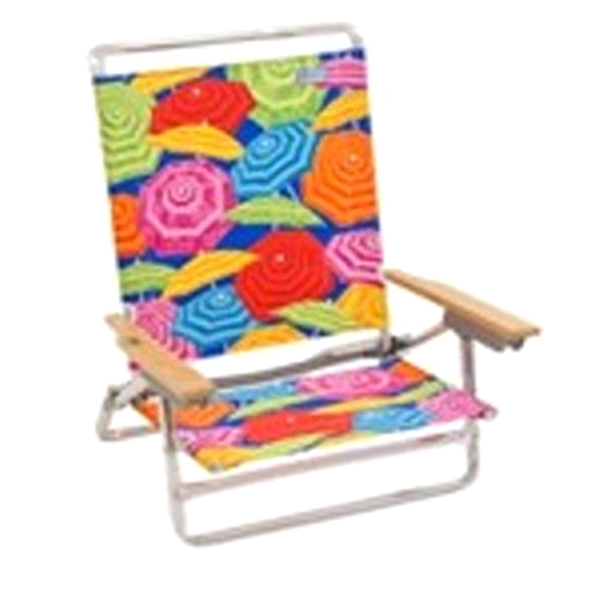 slide 1 of 1, Rio Lay Flat Beach Chair, 1 ct