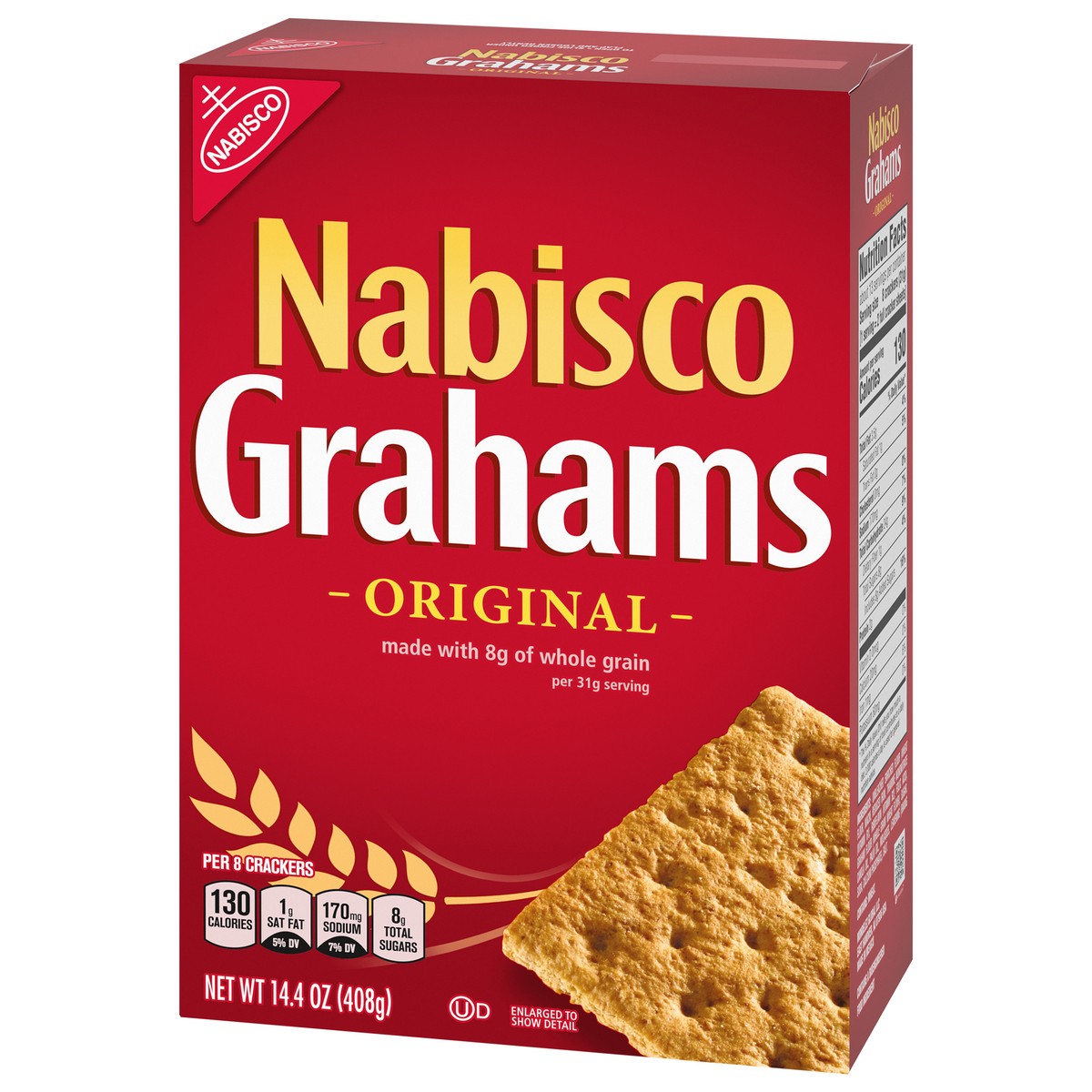 slide 2 of 9, NABISCO GRAHAMS Original Graham Crackers, 14.4 oz, 14.4 oz