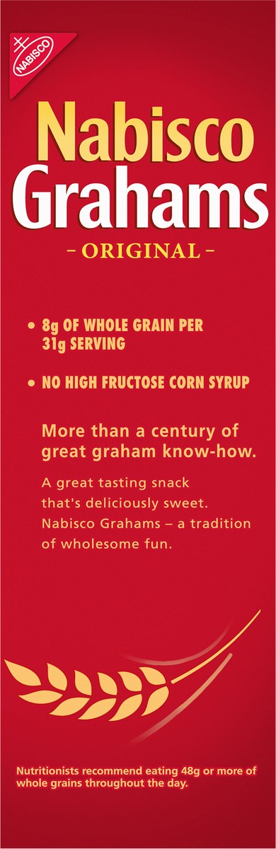 slide 9 of 9, NABISCO GRAHAMS Original Graham Crackers, 14.4 oz, 14.4 oz