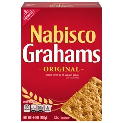 NABISCO GRAHAMS Original Graham Crackers, 14.4 oz
