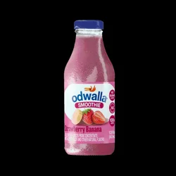 Odwalla Strawberry-Banana Smoothie Glass Bottle