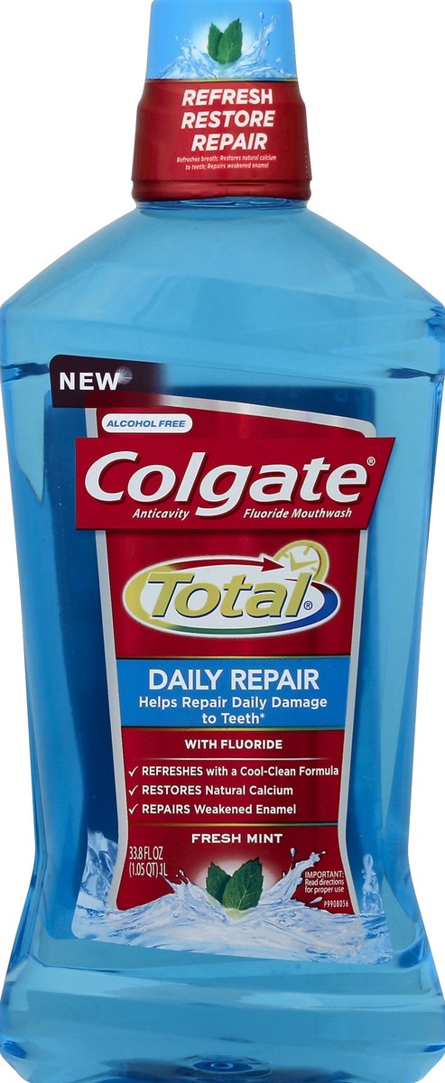 slide 5 of 6, Colgate Total Daily Repair Mouthwash, 1 liter