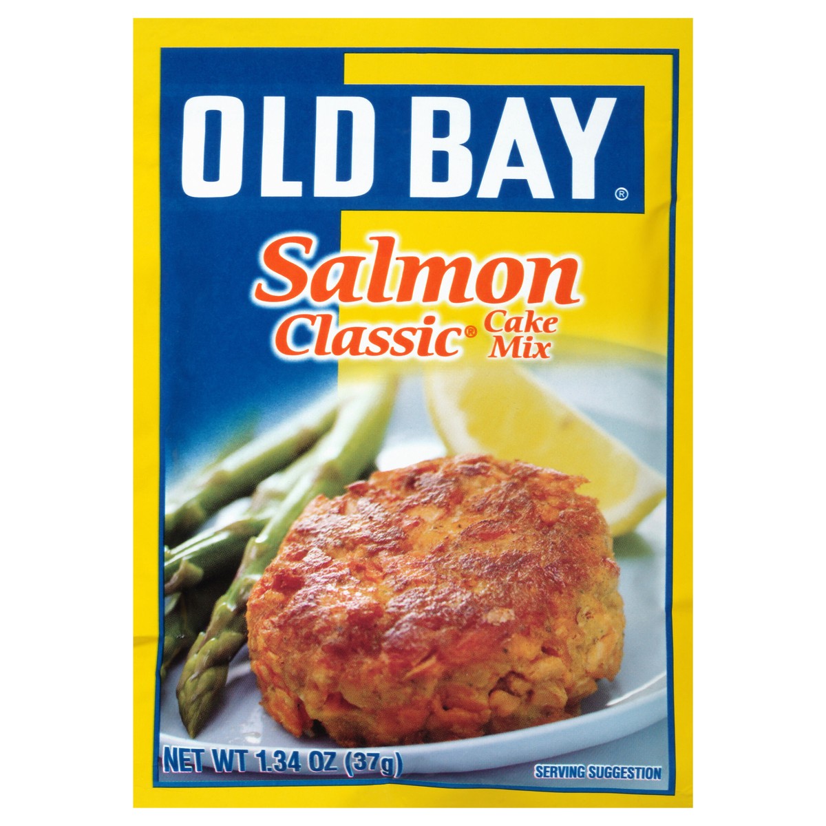 slide 1 of 7, OLD BAY Classic Salmon Cake Mix, 1.34 oz, 1.34 oz