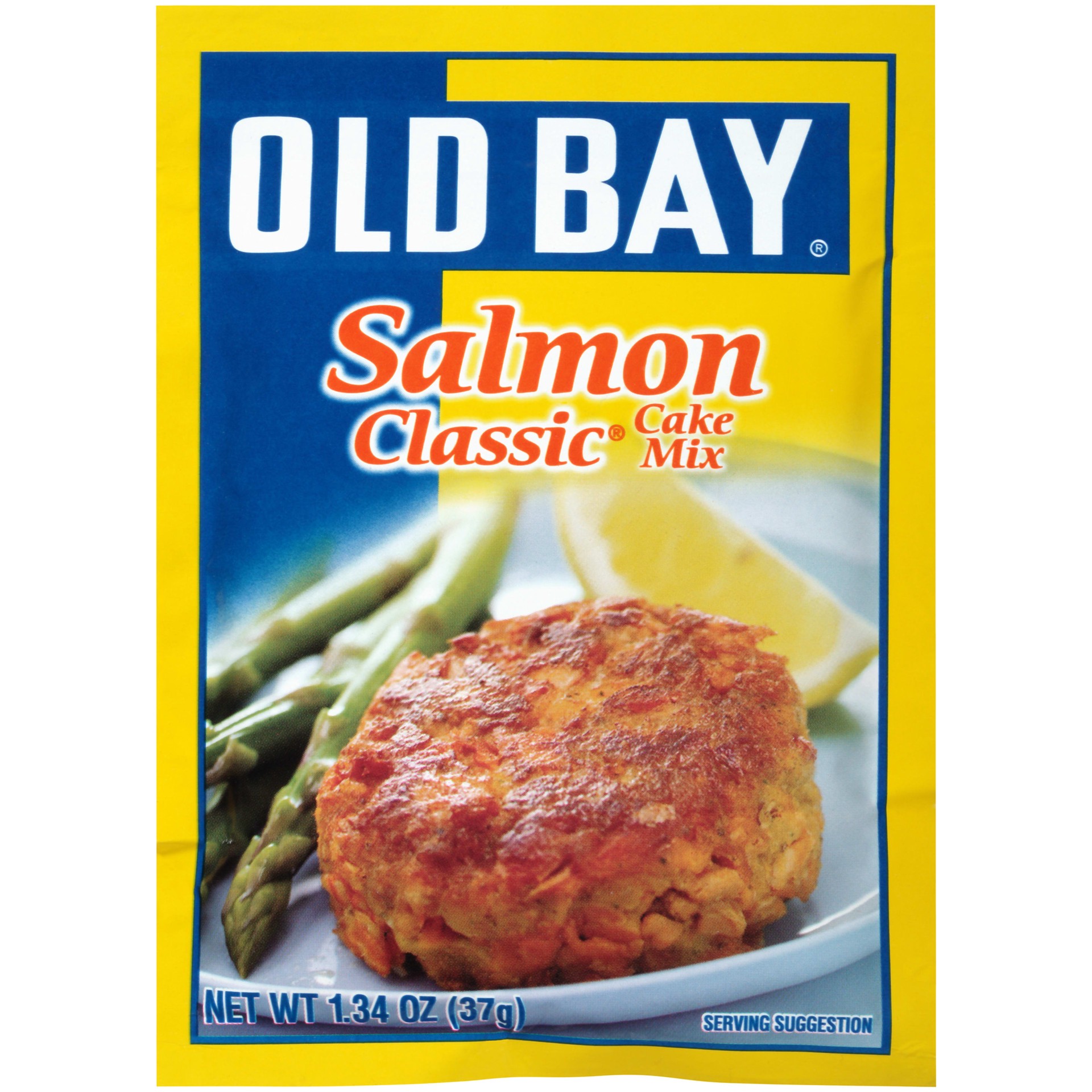 slide 1 of 7, Old Bay Classic Salmon Cake Mix, 1.34 oz, 1.34 oz