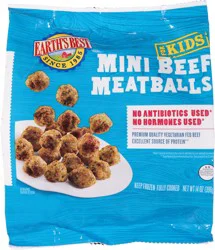 Earth's Best Mini Beef Meatballs for Kids 14 oz Bag