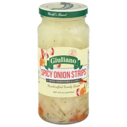 Giuliano Spicy Onion Strips 16 fl oz