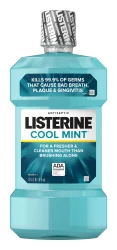 Listerine Cool Mint Antiseptic Mouthwash For Fresh Breath And A Cleaner Mouth