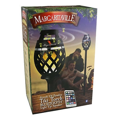 slide 1 of 1, Margaritaville Tiki Torch Bluetooth Light Up Speaker, 1 ct